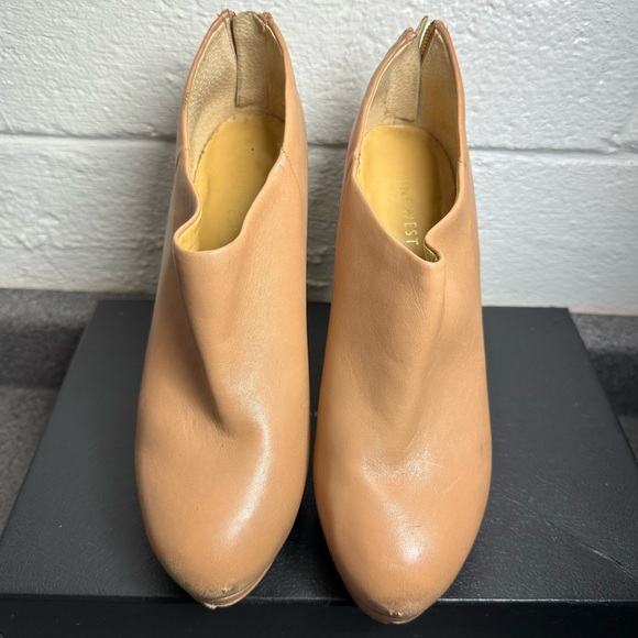 Nine West Tan Leather Heels - Picture 1 of 4